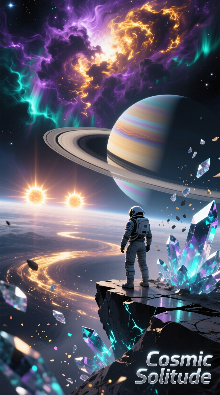 Crystalline Asteroid Astronaut