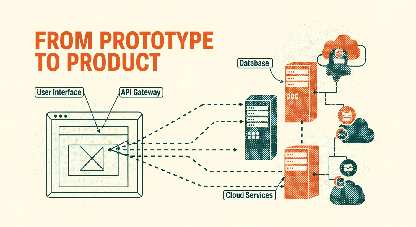 AI Beyond the UI: From v0 Prototype to a Finished Product